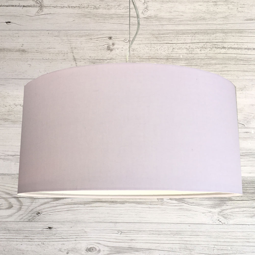 pale Pink Drum Shade 